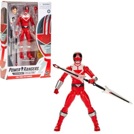 Power Rangers: Lightning Collection - Time Force Red Ranger 6" Figure By Hasbro (Autographed)