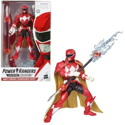 Power Rangers: Lightning Collection - Mighty Morphin Tyrannosaurus Sentry 6" Figure By Hasbro