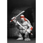 Teenage Mutant Ninja Turtles: The First Turtles (Eastman & Laird Mirage Comics): Black & White 2 Pack 7" Figures, By NECA - Image 4