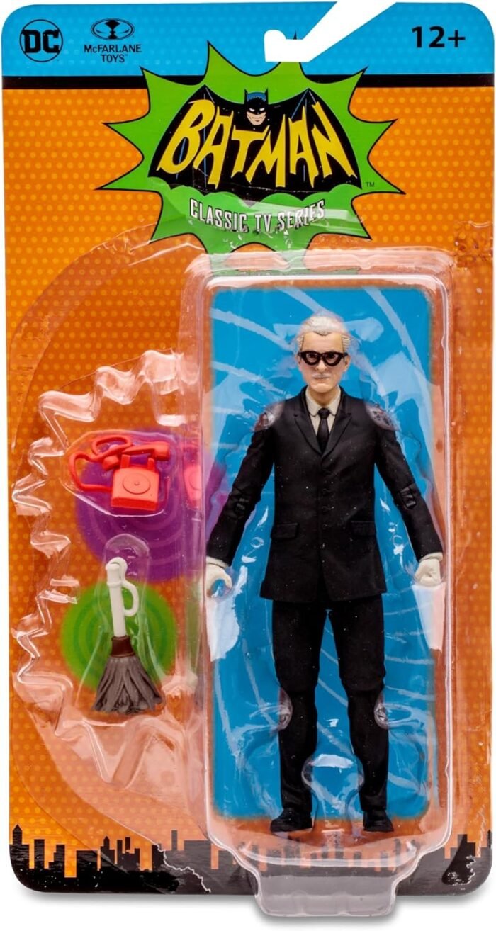 DC Comics: Retro - Batman The Classic TV Series (1966) - Alfred Pennyworth 6" Figure By McFarlane Toys - Image 9