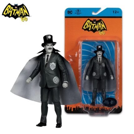 DC Comics: Retro - Batman The Classic TV Series (1966) - Clock King 6" Figure By McFarlane Toys *PLATINUM CHASE EDITION*