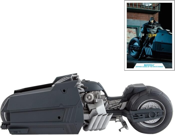 DC: Multiverse - Batcycle (Batman: Curse Of The White Knight) 13" Vehicle Fits 7" Figures By McFarlane Toys - Image 8
