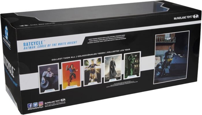 DC: Multiverse - Batcycle (Batman: Curse Of The White Knight) 13" Vehicle Fits 7" Figures By McFarlane Toys - Image 10