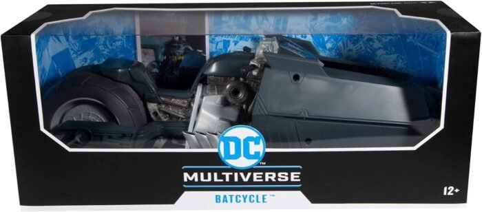 DC: Multiverse - Batcycle (Batman: Curse Of The White Knight) 13" Vehicle Fits 7" Figures By McFarlane Toys - Image 9