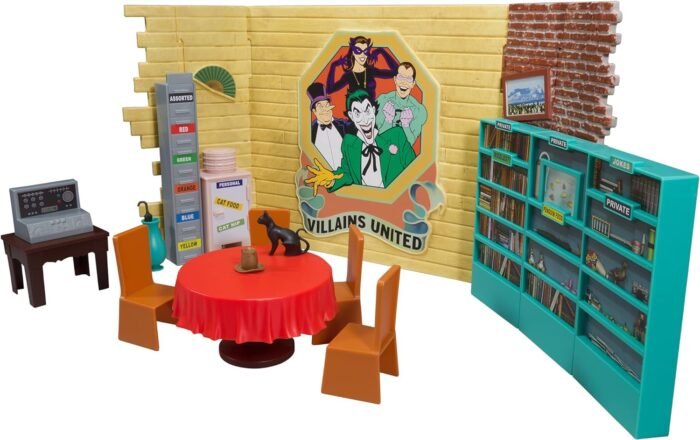 DC Comics: Retro - Batman The Classic TV Series (1966) - Villain's Lair Playset For 6" Figures By McFarlane Toys - Image 5