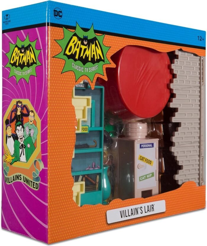 DC Comics: Retro - Batman The Classic TV Series (1966) - Villain's Lair Playset For 6" Figures By McFarlane Toys - Image 7