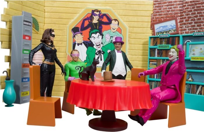 DC Comics: Retro - Batman The Classic TV Series (1966) - Villain's Lair Playset For 6" Figures By McFarlane Toys - Image 3