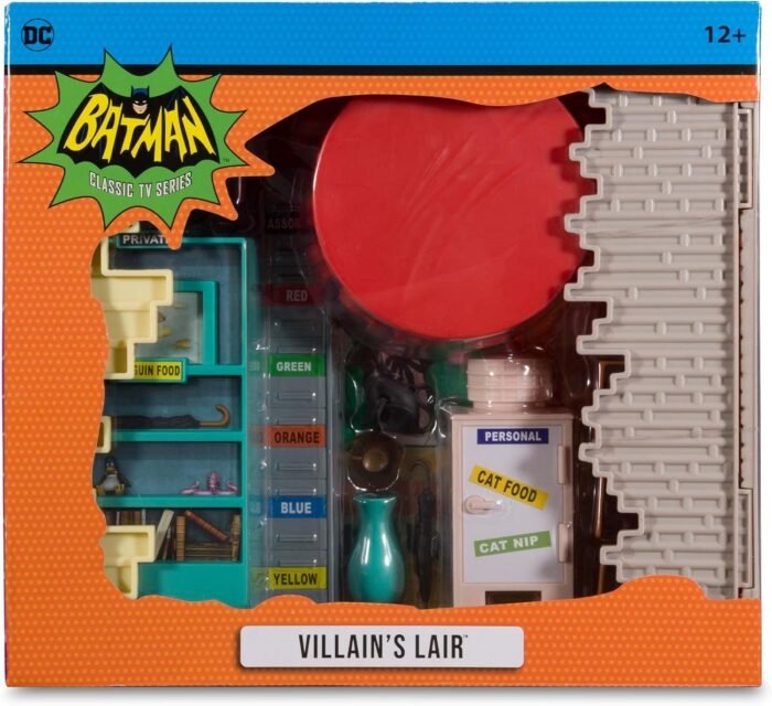 DC Comics: Retro - Batman The Classic TV Series (1966) - Villain's Lair Playset For 6" Figures By McFarlane Toys - Image 6