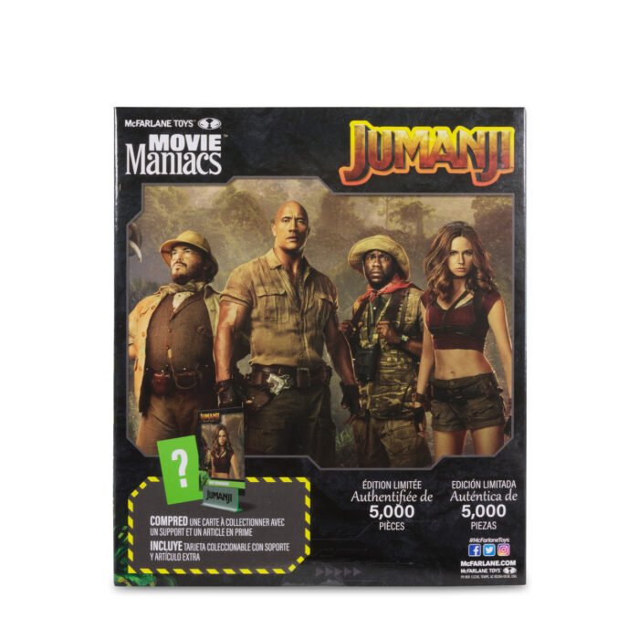 McFarlane Movie Maniacs - Ruby Roundhouse (Jumanji: The Next Level) - 6" Posed Figure with Collector Card & Stand - 5,000 Limited Pieces - Image 12