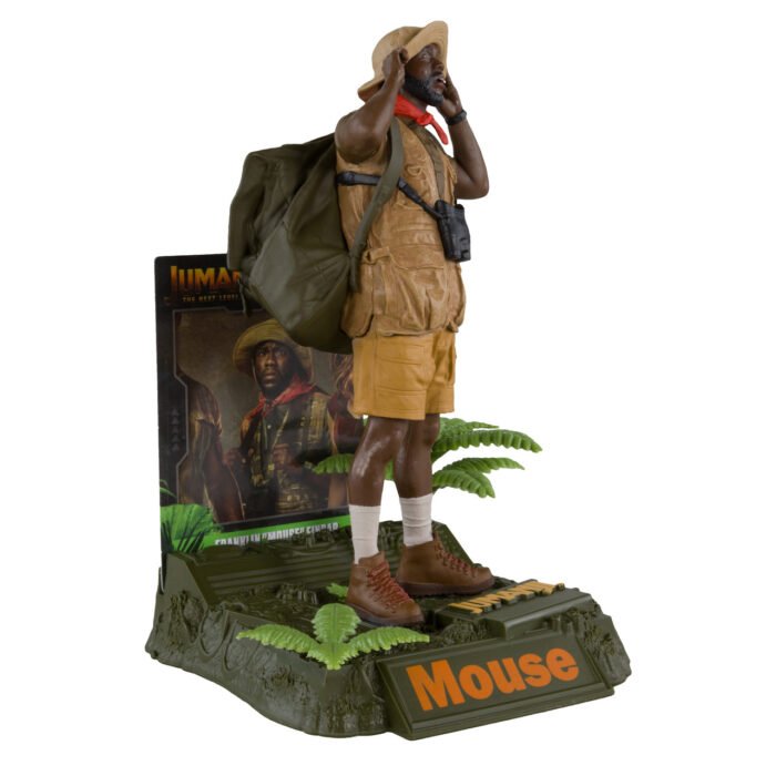 McFarlane Movie Maniacs - Franklin “Mouse” Finbar (Jumanji: The Next Level) - 6" Posed Figure with Collector Card & Stand - 7,500 Limited Pieces - Image 5
