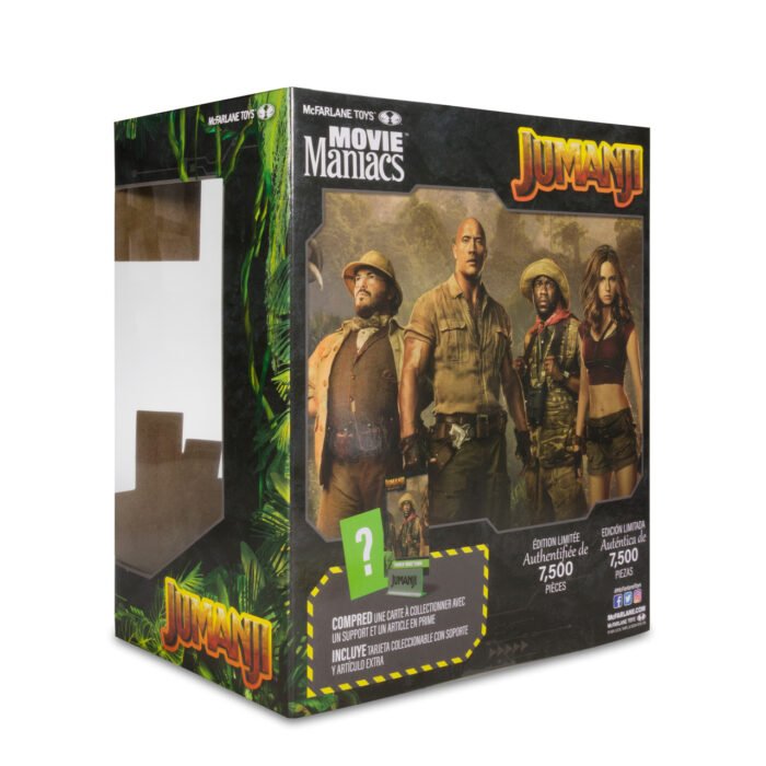 McFarlane Movie Maniacs - Franklin “Mouse” Finbar (Jumanji: The Next Level) - 6" Posed Figure with Collector Card & Stand - 7,500 Limited Pieces - Image 10