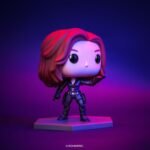 Funko Pop! Television: Marvel - Captain America: Civil War - Build A Scene - Black Widow (Figure 4 of 12) - Amazon Exclusive - Image 3