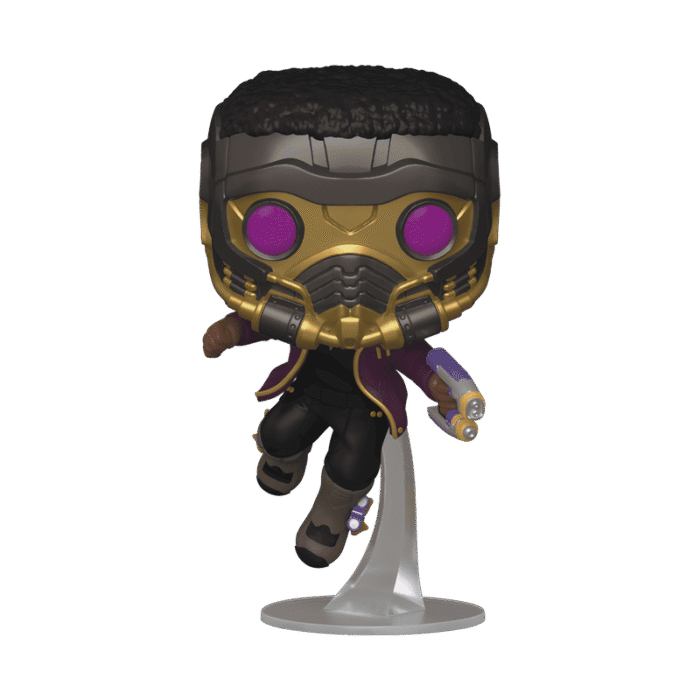 Funko Pop! Television: Marvel - What If? - T'Challa Star-Lord - Image 2