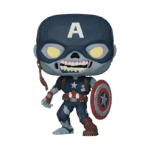 Funko Pop! Television: Marvel - What If? - Zombie Captain America with Shield - Image 2