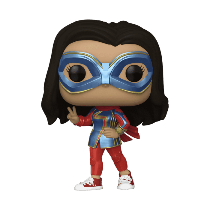 Funko Pop! Television: Marvel - Ms. Marvel - Ms. Marvel with Peace Sign - Image 2