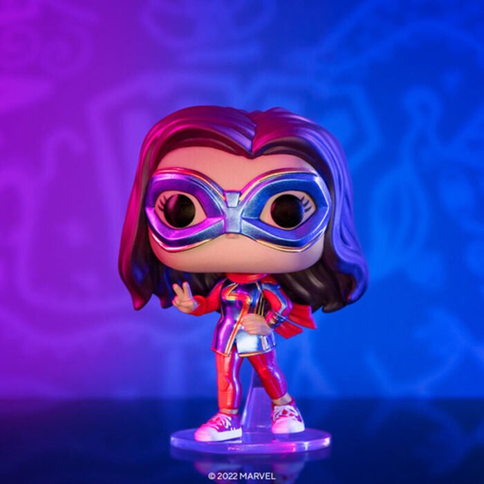 Funko Pop! Television: Marvel - Ms. Marvel - Ms. Marvel with Peace Sign - Image 3