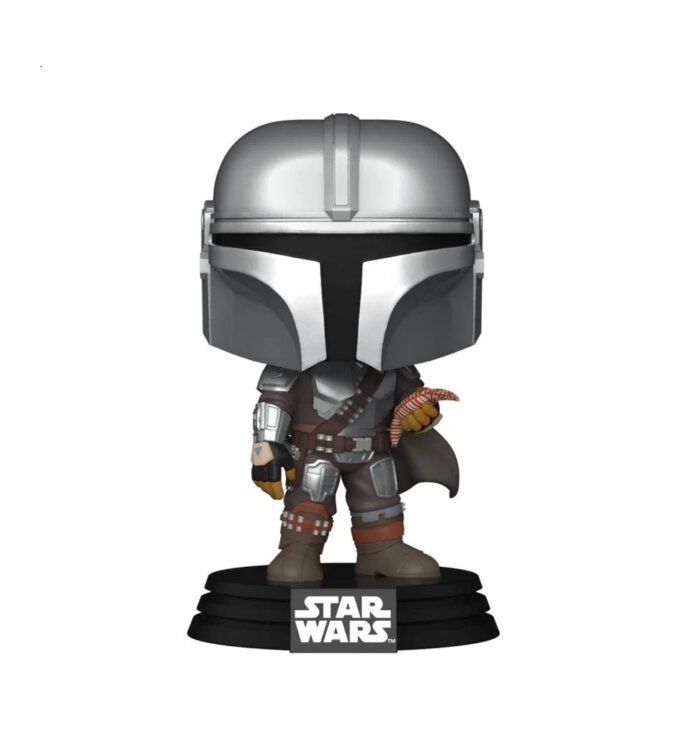Funko Pop! Television: Star Wars Book of Boba Fett - The Mandalorian with Pouch - Image 2