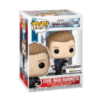 Funko Pop! Television: Marvel - Captain America: Civil War - Build A Scene - Hawkeye (Figure 1 of 12) - Amazon Exclusive