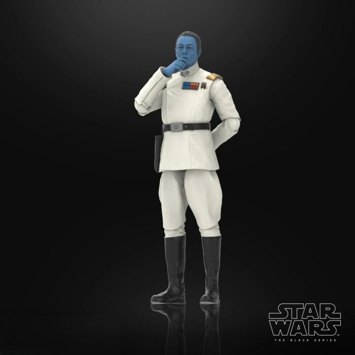 Star Wars: The Black Series - Grand Admiral Thrawn (Ahsoka) 6" Figure By Hasbro - Image 3