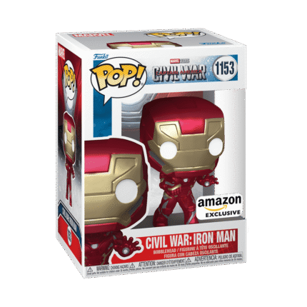 Funko Pop! Television: Marvel - Captain America: Civil War - Build A Scene - Iron Man (Figure 11 of 12) - Amazon Exclusive