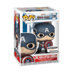Funko Pop! Television: Marvel - Captain America: Civil War - Build A Scene - Captain America (Figure 12 of 12) - Amazon Exclusive