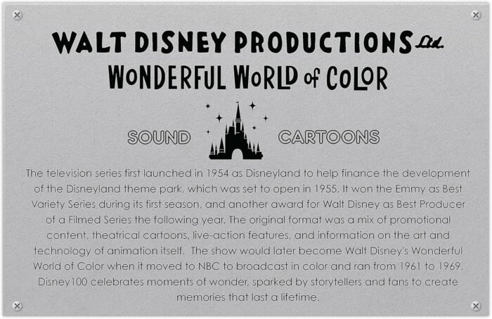 Disney: 100 Years Of Wonder - Complete Collection 4 Pack (Crazy Over Daisy, Hawaiian Holiday, Silly Symphonies, Wonderful World of Color - 13" Collectible Plush Set With Interactive Display Boxes By Just Play - Image 13