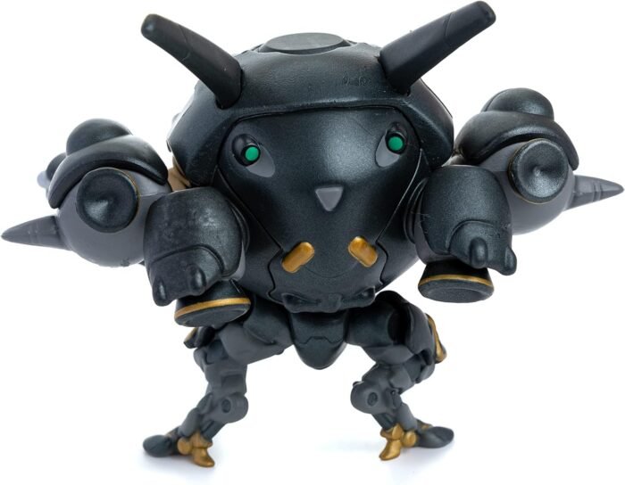 Overwatch: D.VA With Meka (Cabon Fiber) - Window Box Display 6" Vinyl Figure With Removeable 3" Mini Figure By U.C.C Distributing - Image 5