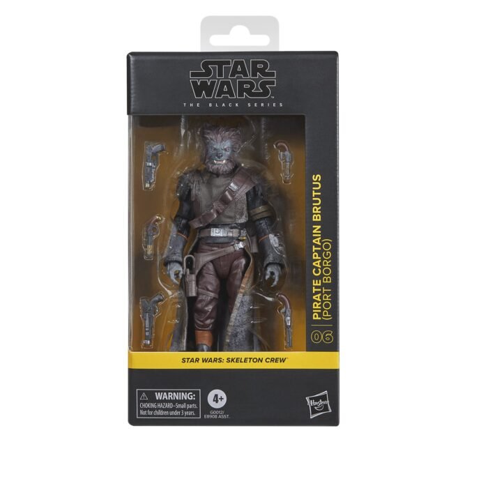 Star Wars: The Black Series - Pirate Captain Brutus (Port Borgo) (Skeleton Crew) 6" Figure By Hasbro - Image 9