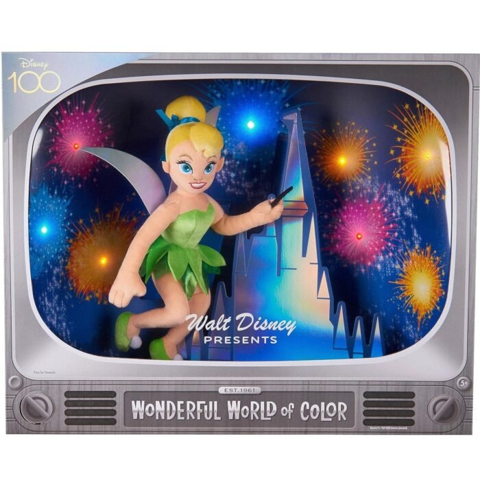 Disney: 100 Years Of Wonder - Complete Collection 4 Pack (Crazy Over Daisy, Hawaiian Holiday, Silly Symphonies, Wonderful World of Color - 13" Collectible Plush Set With Interactive Display Boxes By Just Play - Image 12