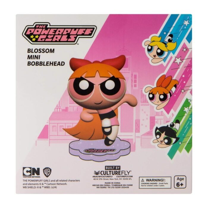 The Powerpuff Girls: Blossom, Bubbles & Buttercup - 3 Pack Mini Bobblehead 2.5" Vinyl Figures By Culturefly - Image 6