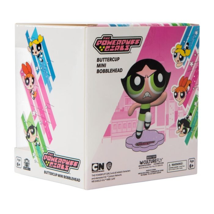 The Powerpuff Girls: Blossom, Bubbles & Buttercup - 3 Pack Mini Bobblehead 2.5" Vinyl Figures By Culturefly - Image 24