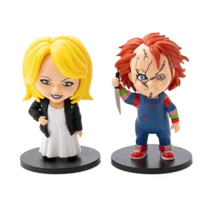 Child's Play: Chucky & Tiffany - Window Box Display 2 Pack Vinyl 4.5" Figures By Culturefly - Image 6