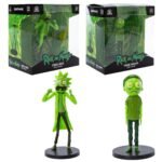 Rick & Morty: Toxic Rick & Toxic Morty - 2 Pack Window Box Display 4.5" Vinyl Figures By Culturefly