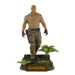 McFarlane Movie Maniacs - Dr Smolder Bravestone (Jumanji: The Next Level) - 6" Posed Figure with Collector Card & Stand - 8,500 Limited Pieces - Image 2