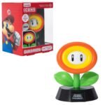Paladone Icons Series: Super Mario - Fire Flower #04 Light Up Vinyl Display Night Light 4" Figure