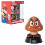 Paladone Icons Series: Super Mario - Goomba #02 Light Up Vinyl Display Night Light 4" Figure