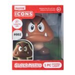 Paladone Icons Series: Super Mario - Goomba #02 Light Up Vinyl Display Night Light 4" Figure - Image 6