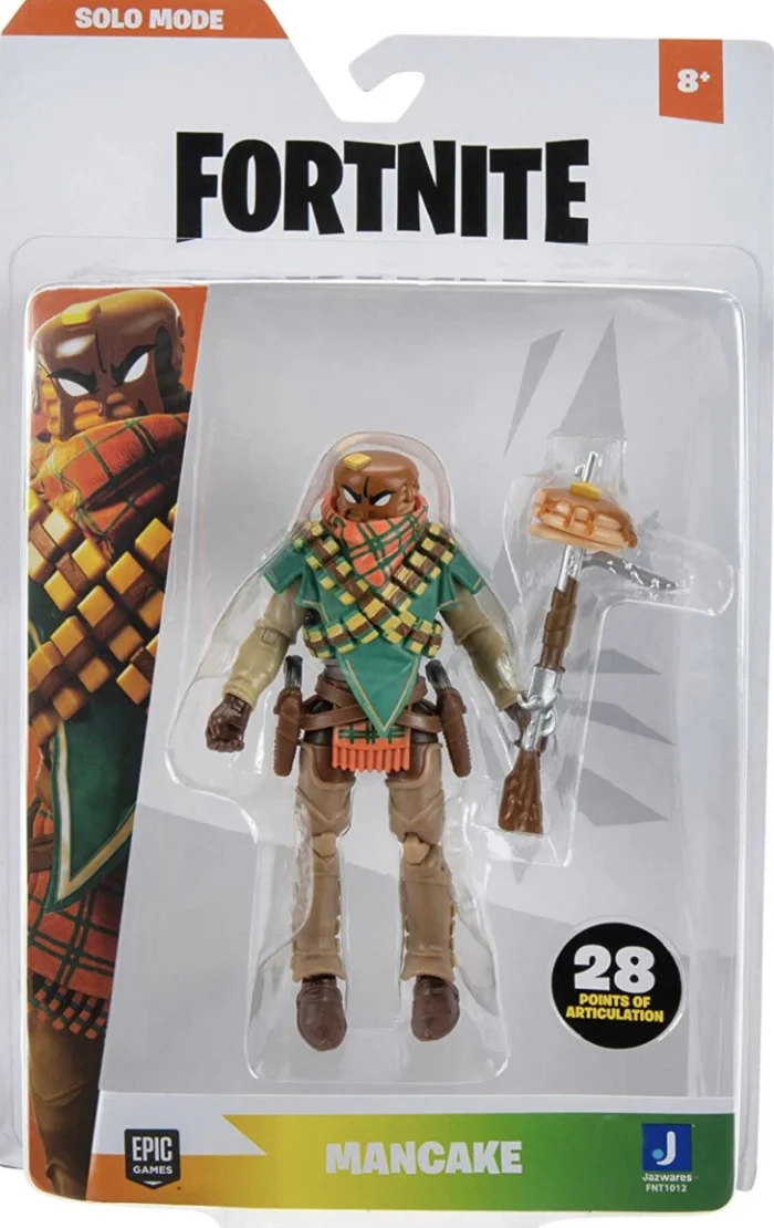 Epic Games: Fortnite Solo Mode Series - Mancake 4" Figure By Jazzwares - Image 5