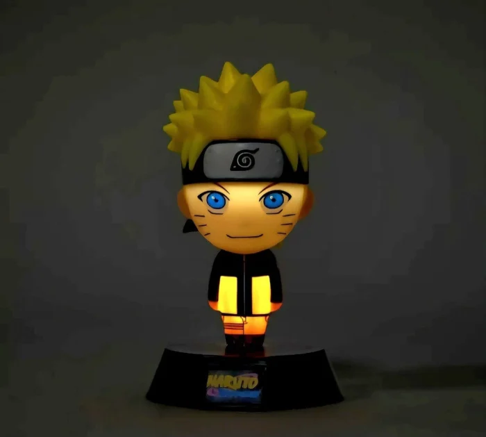 Paladone Icons Series: Naruto Shippuden - Naruto & Sasuke 2 Pack Light Up Vinyl Display Night Light 5" Figures - Image 3