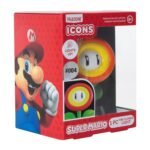 Paladone Icons Series: Super Mario - Fire Flower #04 Light Up Vinyl Display Night Light 4" Figure - Image 6