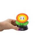 Paladone Icons Series: Super Mario - Fire Flower #04 Light Up Vinyl Display Night Light 4" Figure - Image 5