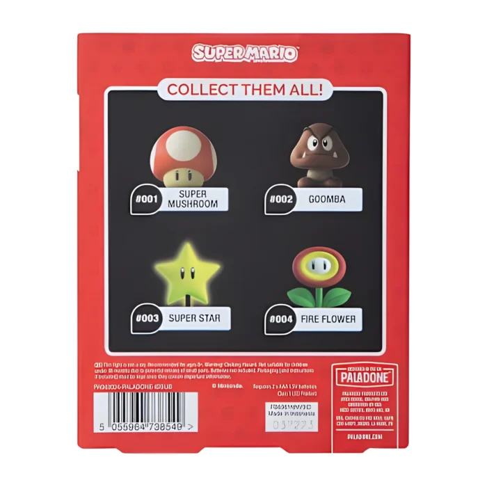 Paladone Icons Series: Super Mario - Fire Flower #04 Light Up Vinyl Display Night Light 4" Figure - Image 8