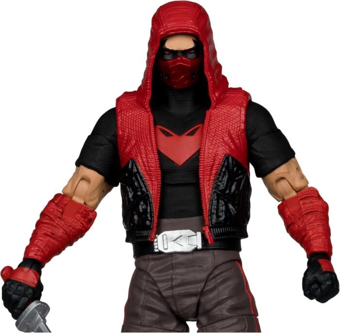 DC: Multiverse - Red Hood & Sportsbike Bundle (Red Hood: Outlaw) 7" Figure & Vehicle Bundle By McFarlane Toys - Image 4