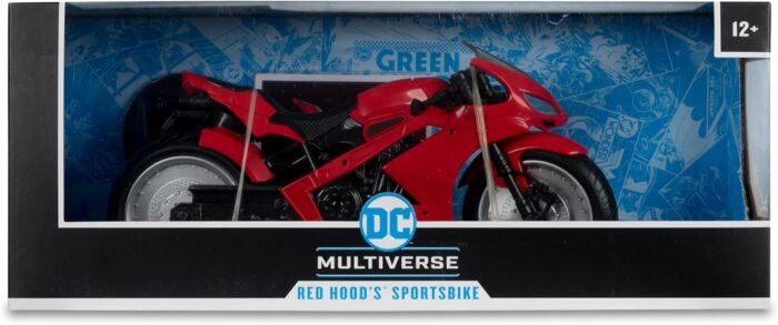 DC: Multiverse - Red Hood & Sportsbike Bundle (Red Hood: Outlaw) 7" Figure & Vehicle Bundle By McFarlane Toys - Image 18