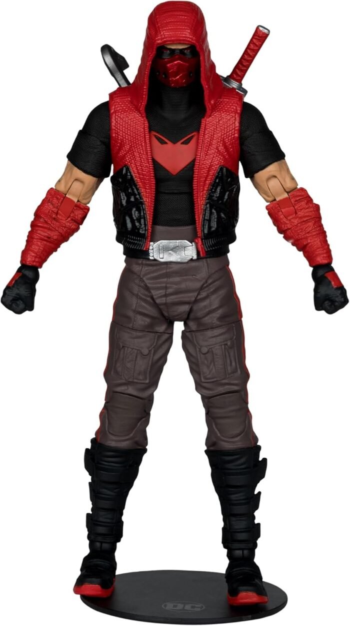 DC: Multiverse - Red Hood & Sportsbike Bundle (Red Hood: Outlaw) 7" Figure & Vehicle Bundle By McFarlane Toys - Image 6