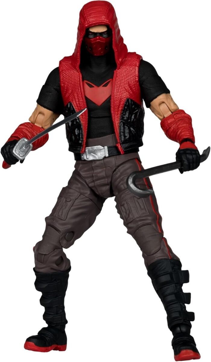 DC: Multiverse - Red Hood & Sportsbike Bundle (Red Hood: Outlaw) 7" Figure & Vehicle Bundle By McFarlane Toys - Image 5