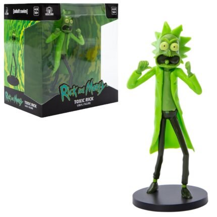 Rick & Morty: Toxic Rick - Window Box Display 4.5" Vinyl Figure By Culturefly