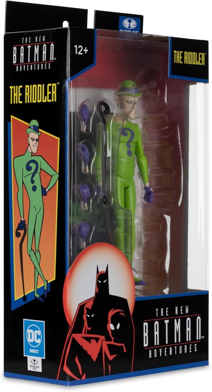 DC Comics: Retro - The New Batman Adventures - The Riddler 6" Figure By McFarlane Toys - Image 12