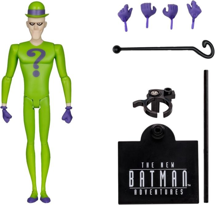 DC Comics: Retro - The New Batman Adventures - The Riddler 6" Figure By McFarlane Toys - Image 10