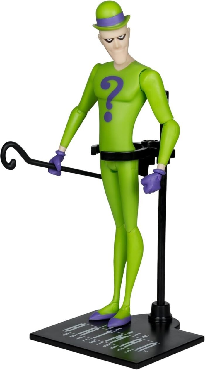 DC Comics: Retro - The New Batman Adventures - The Riddler 6" Figure By McFarlane Toys - Image 6